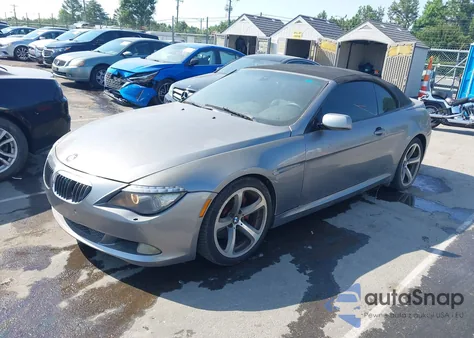 2008 BMW 6 Series 650I from USA, damaged, VIN WBAEB53508CX63356